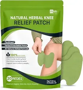 FlexiKnee Warming Herbal Knee Pain Patches